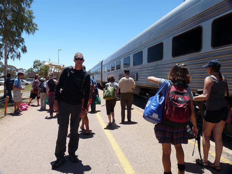Arrival into Alice Springs