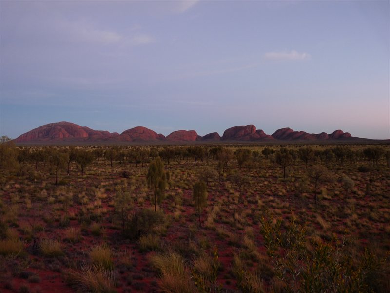 Sunrise on Kata Tjuta