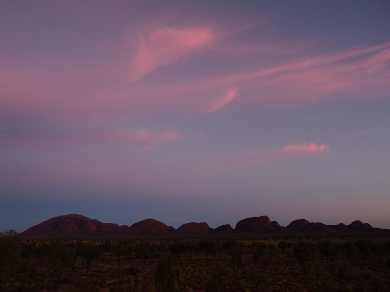 Sunrise on Kata Tjuta
