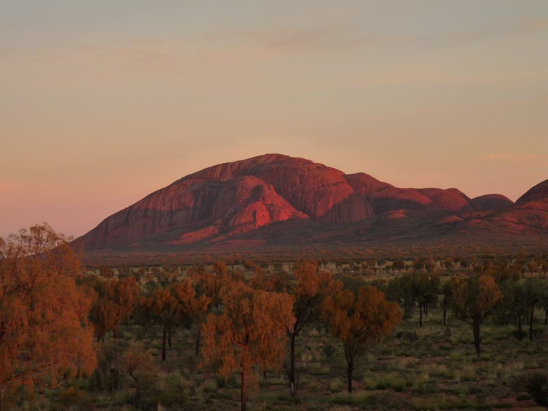 Sunrise on Kata Tjuta