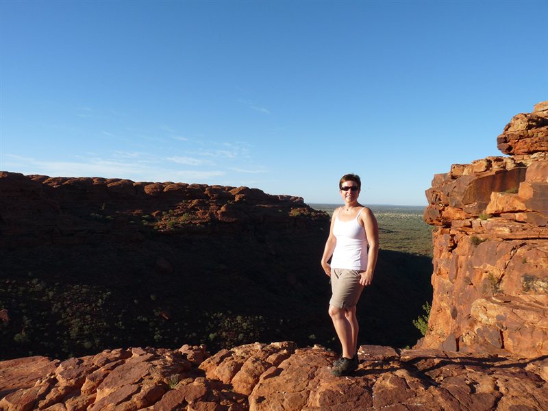 Claire at Kings Canyon