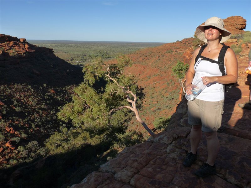 Claire at Kings Canyon