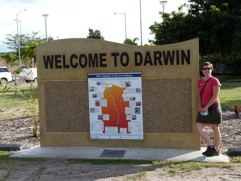 Arrival in Darwin!