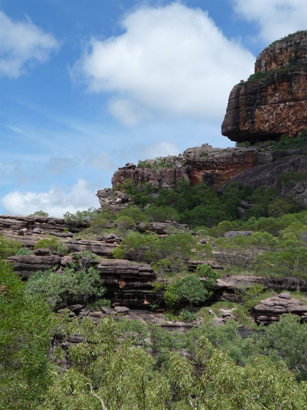 View of the escarpment at Kakadu National Park