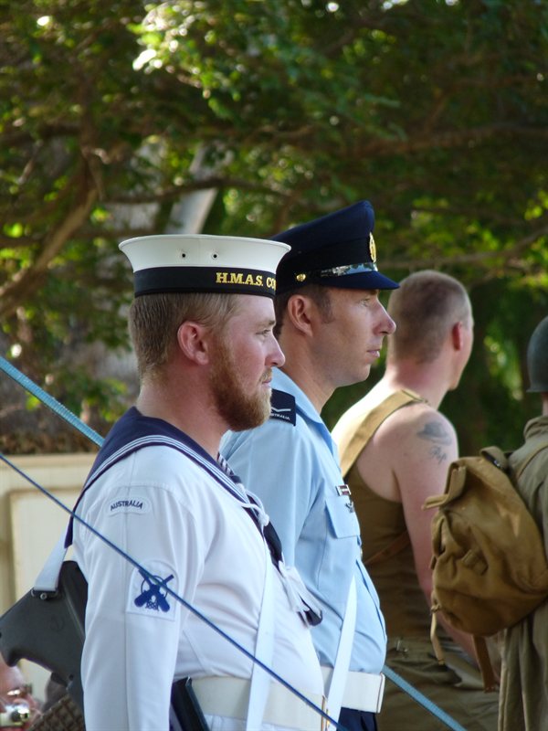 Cenotaph guard of honour