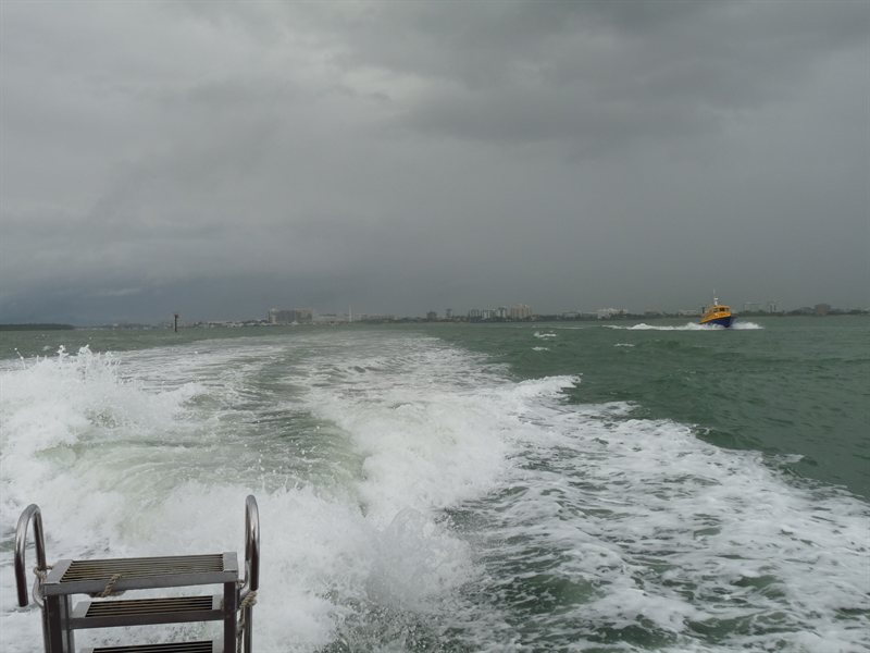 Leaving Cairns behind