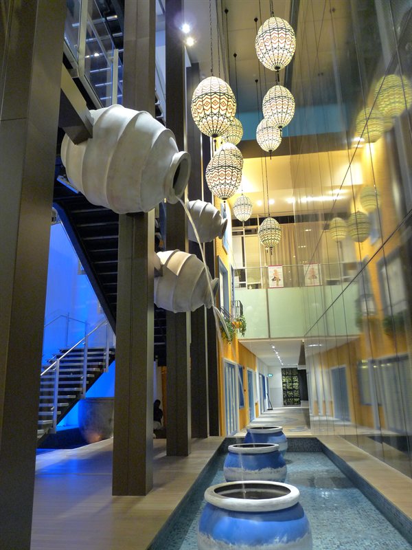 Inside Orchard Shopping Centre