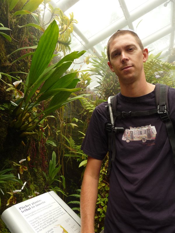 Ed in the cool house