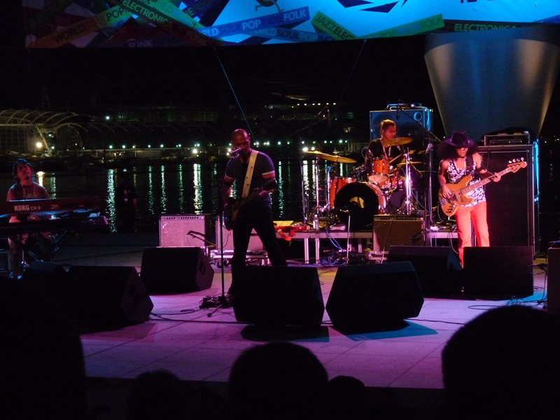 Blue on Blue at the Mosaic Music Festival