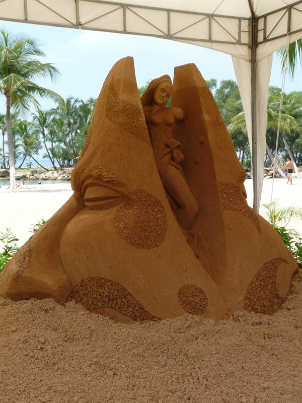 Sand sculptures