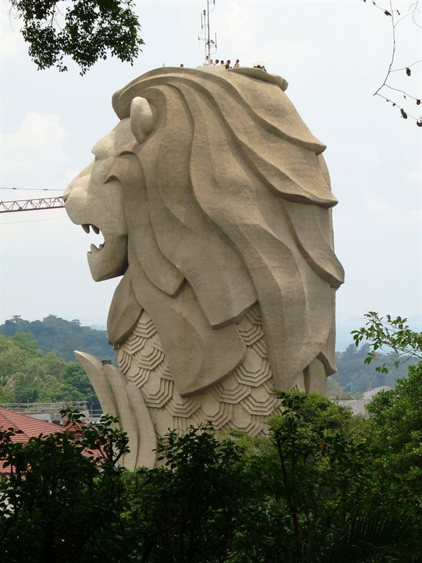 Merlion on Sentosa