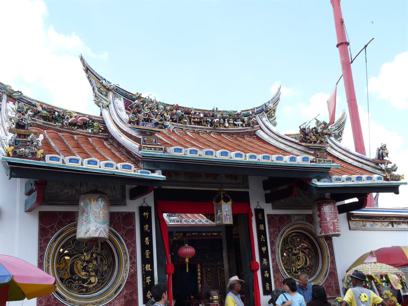Chinatown temple, Melaka