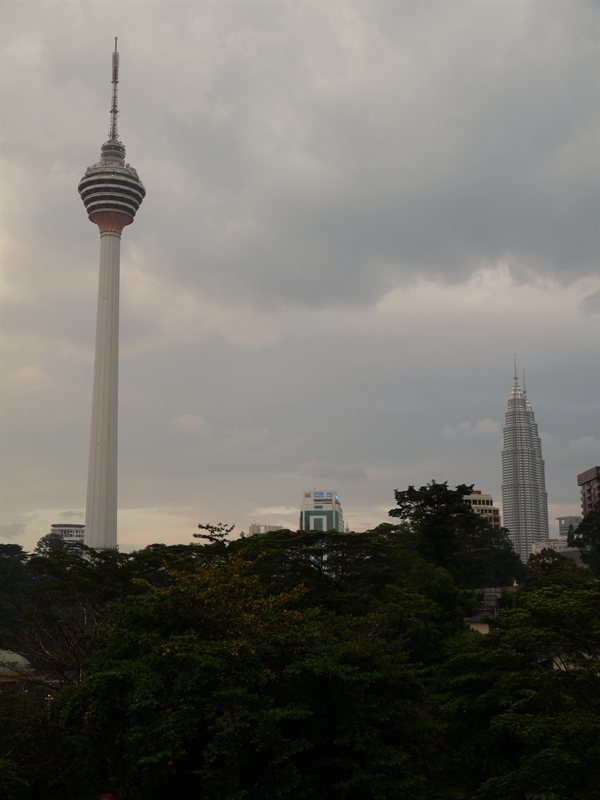 Petronas Towers and KL Tower