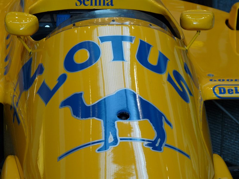 Lotus race car at the Pavilion Mall