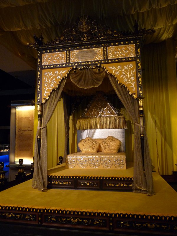 Sultan's seat of power in the National Museum