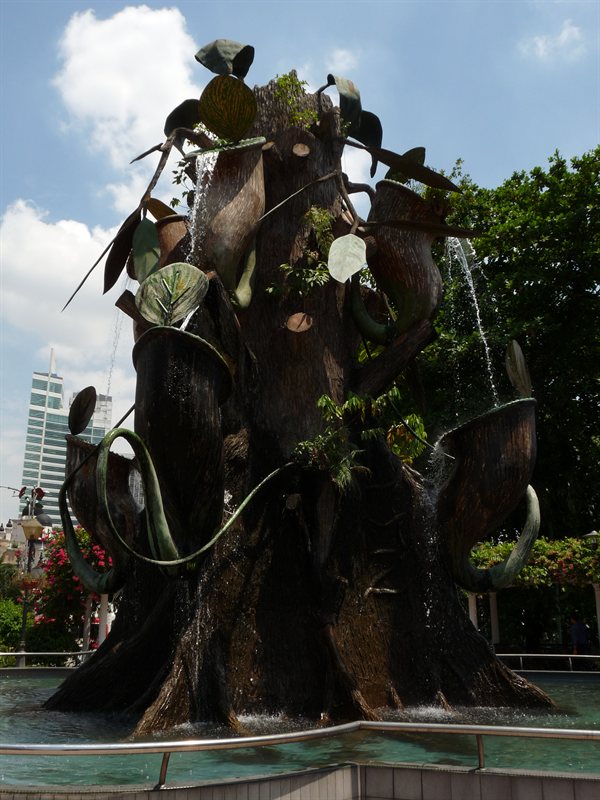 Fountain near Merdeka Square