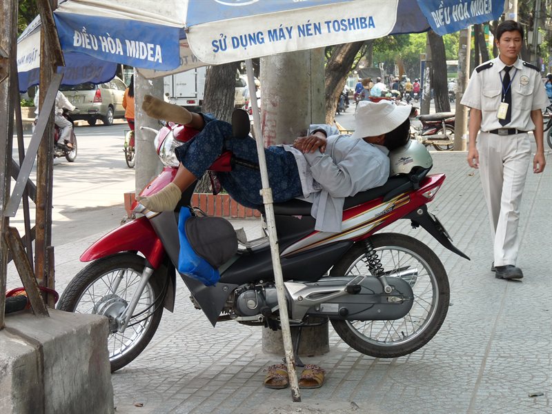 When you've got to sleep...