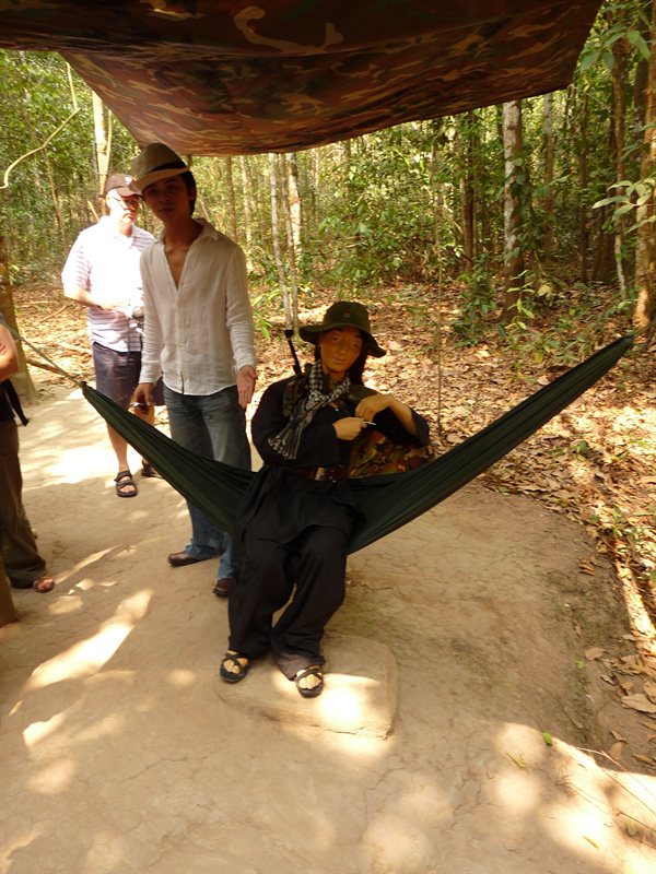 A female Viet Cong soldier