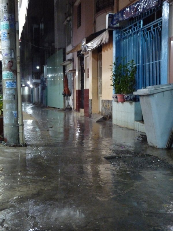 Rain in Saigon