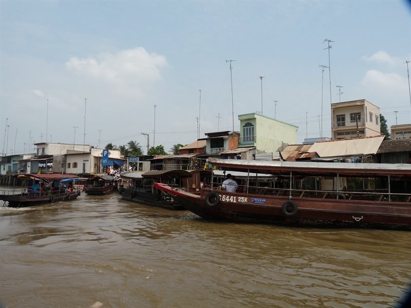 Tourist river boats
