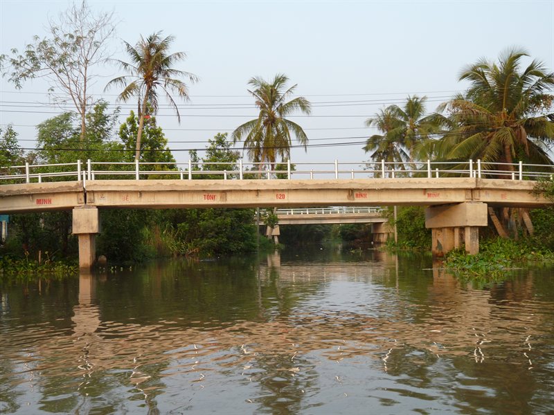 Travelling through the Mekong Delta