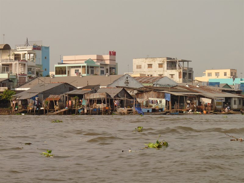 View from the river boat