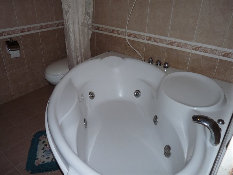 Our bathroom at the hotel in Dalat