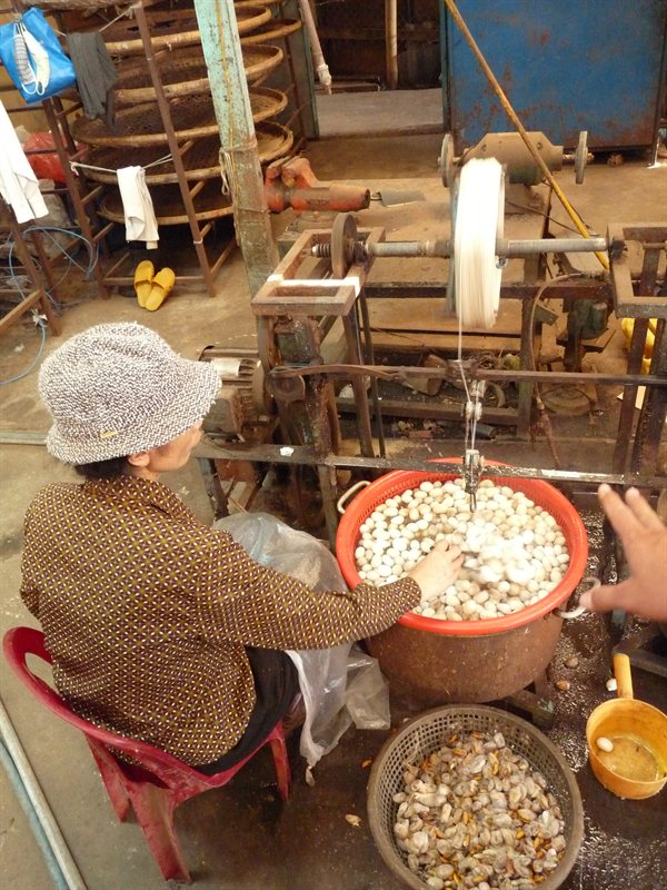 Demonstrating unravelling cocoons