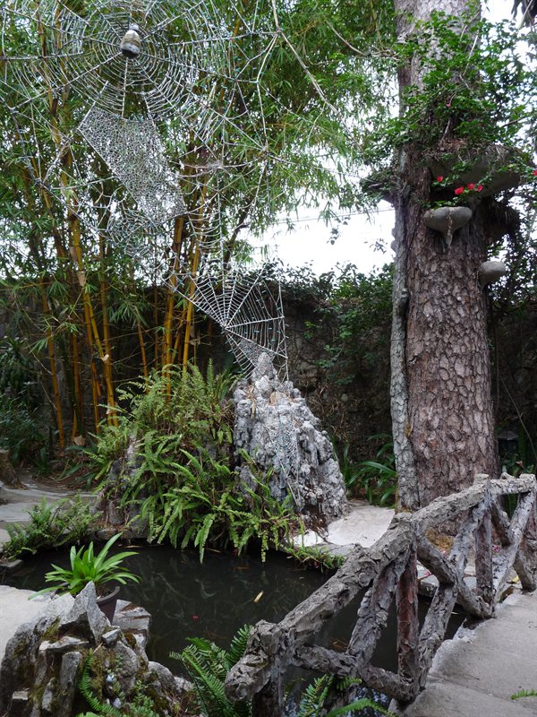 Crazy House garden area