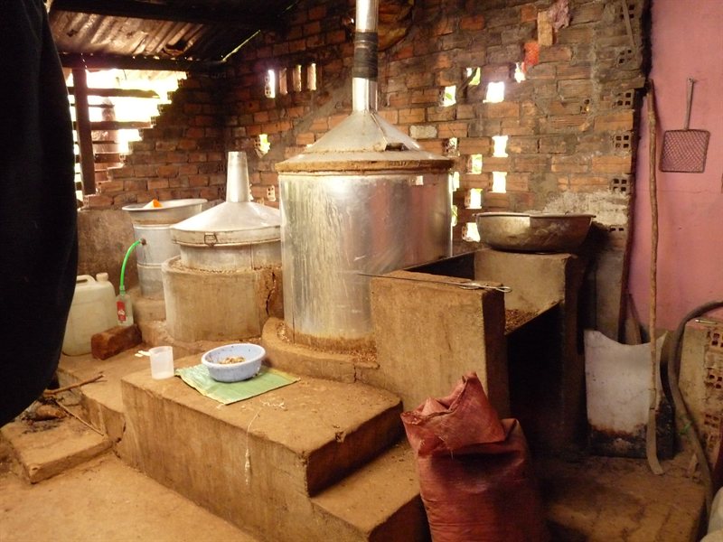 Rice wine production