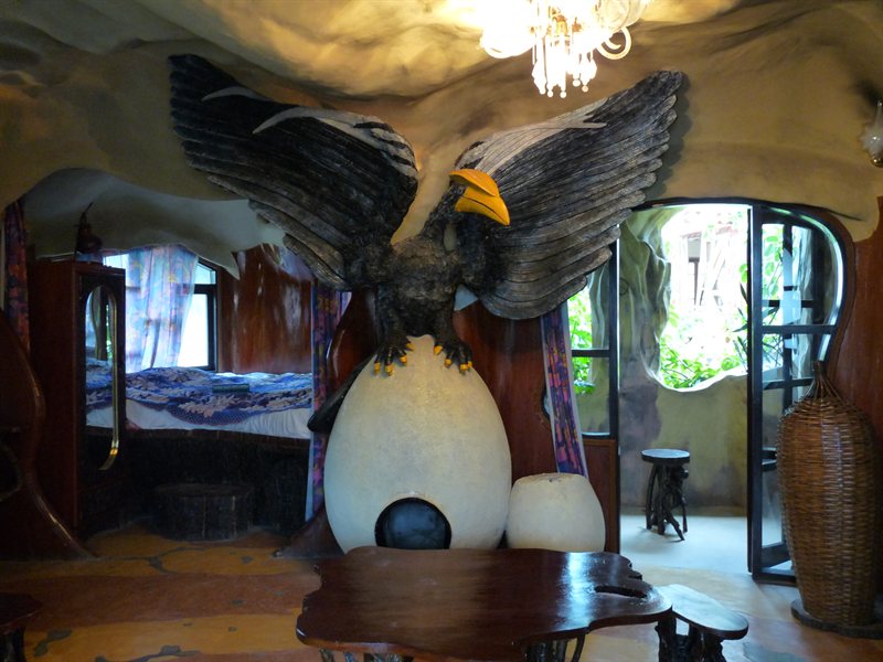 Eagle room at the Crazy House, Dalat