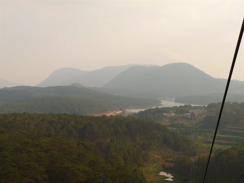View from the cable car