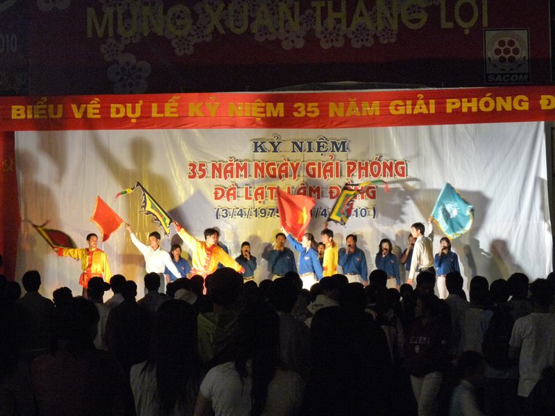 Liberation Day celebrations in Dalat