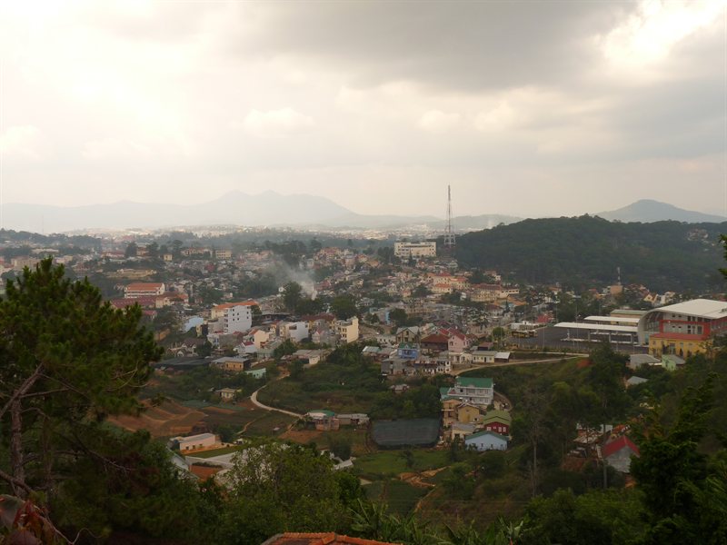 View from the cable car