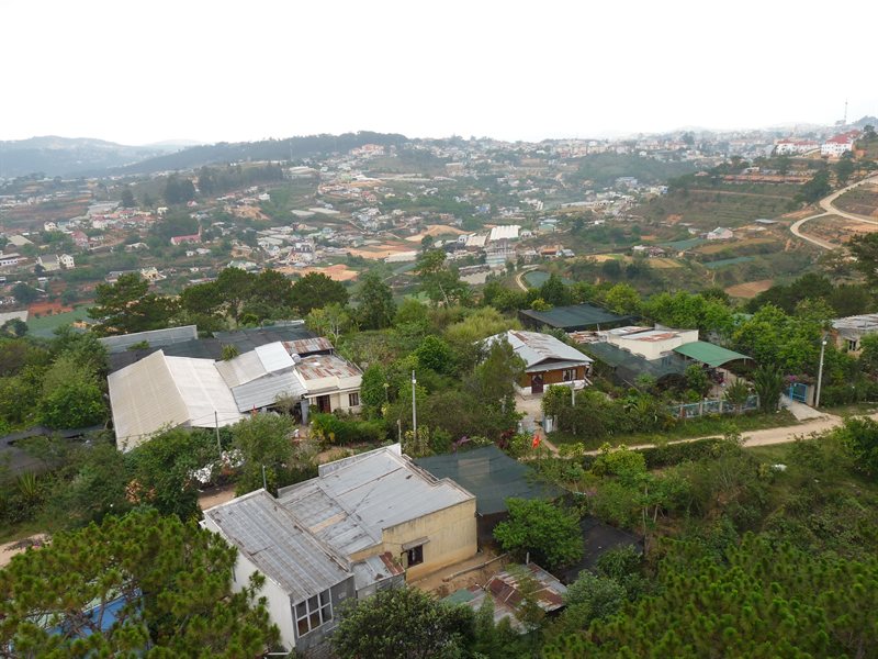 View from the cable car