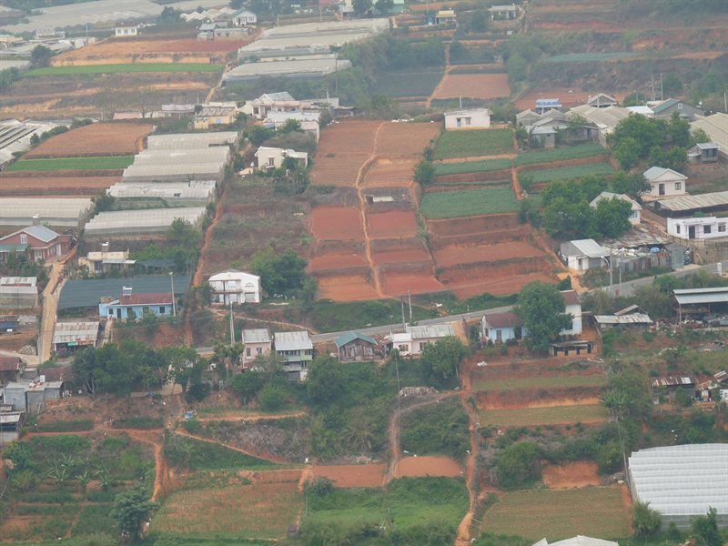 View from the cable car