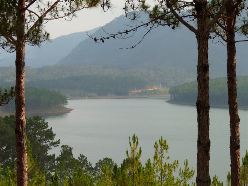View from Truc Lam Pagoda