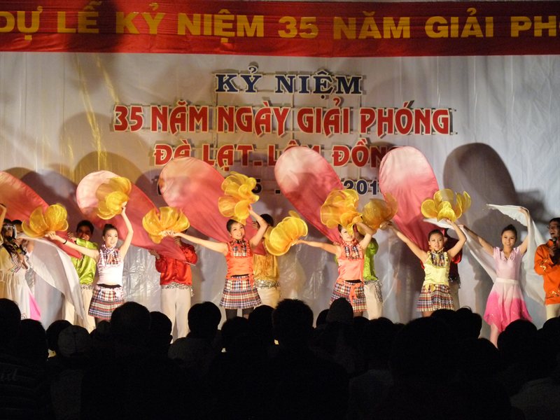 Liberation Day celebrations in Dalat