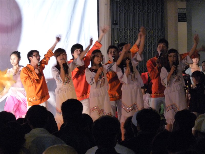 Liberation Day celebrations in Dalat