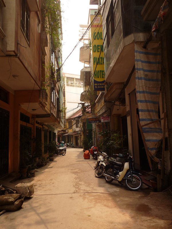 The street the hotel is on