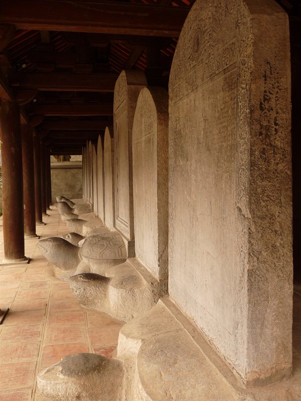 Doctor's stelae at the Temple of Literature