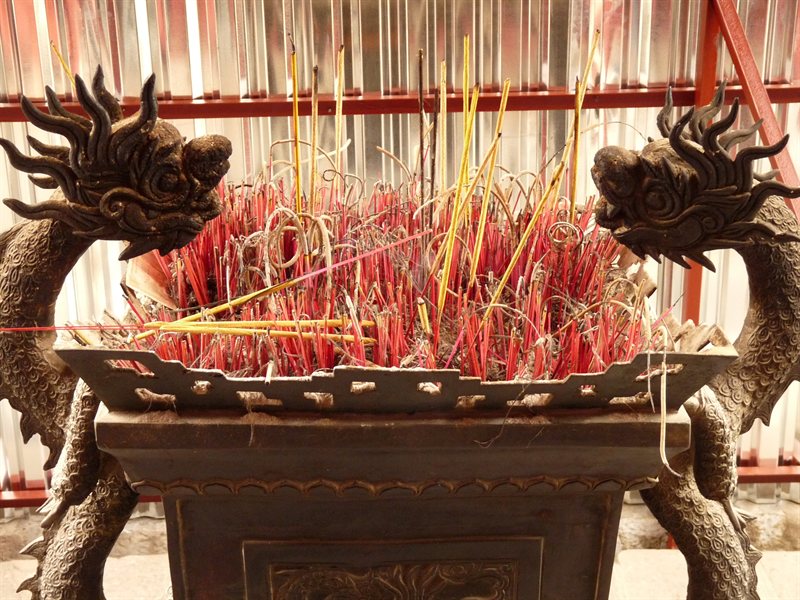 Incense at Temple of Literature