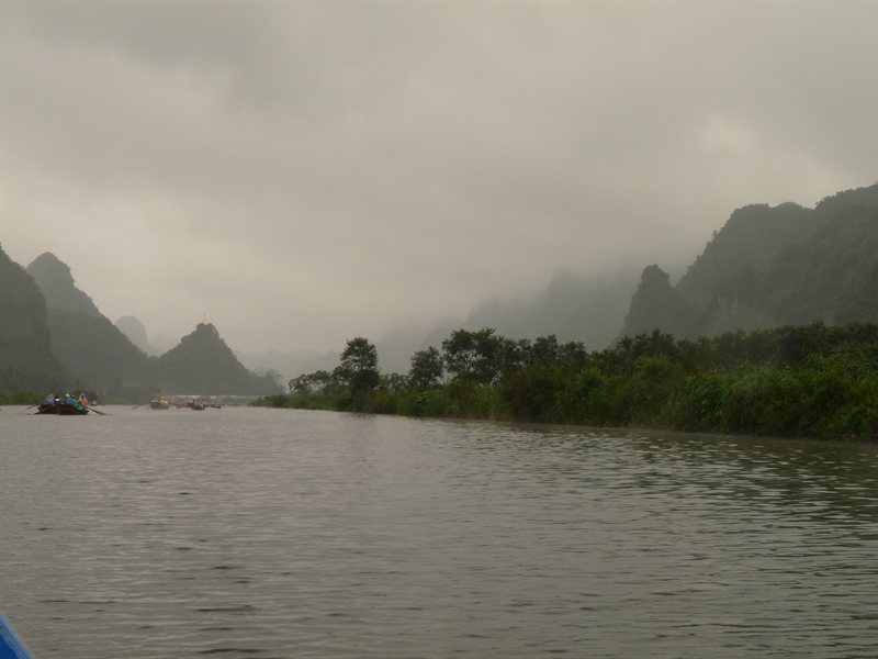 On the river to the Perfume Pagoda
