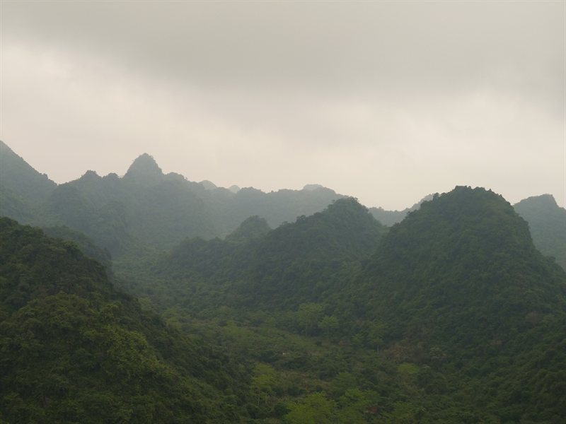 View from the cable car