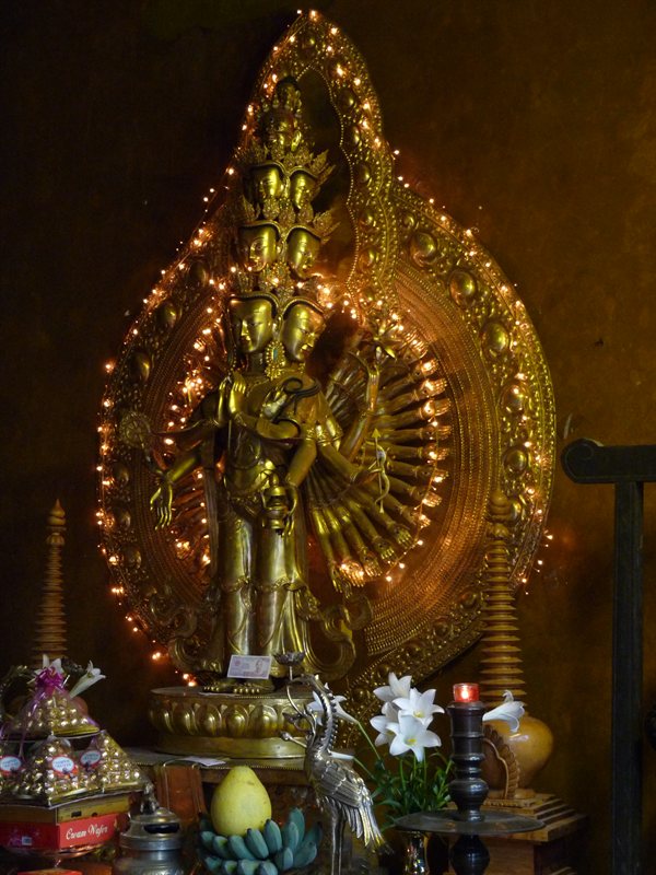 Shrine at Thien Tru Pagoda