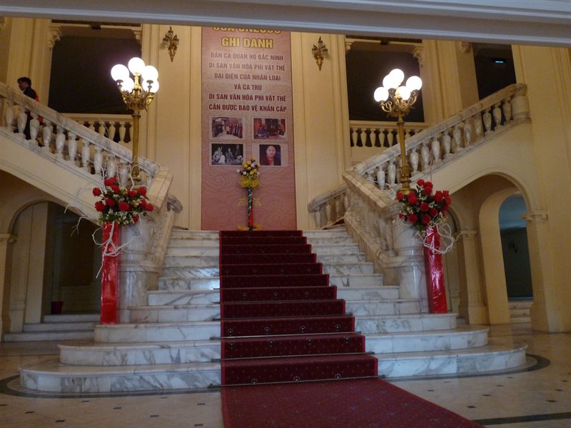 Inside Hanoi Opera House