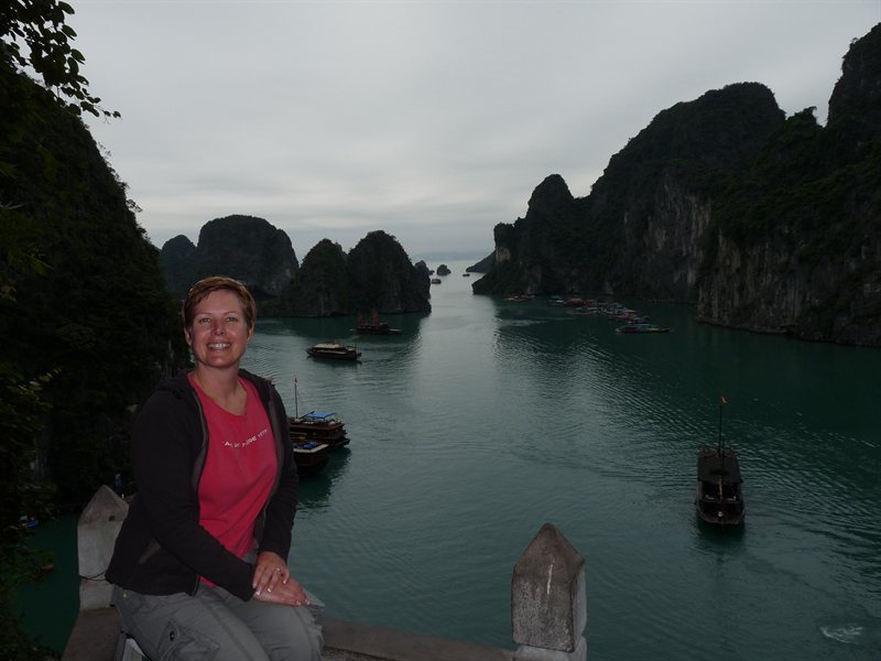 Claire at Hang Sung cave
