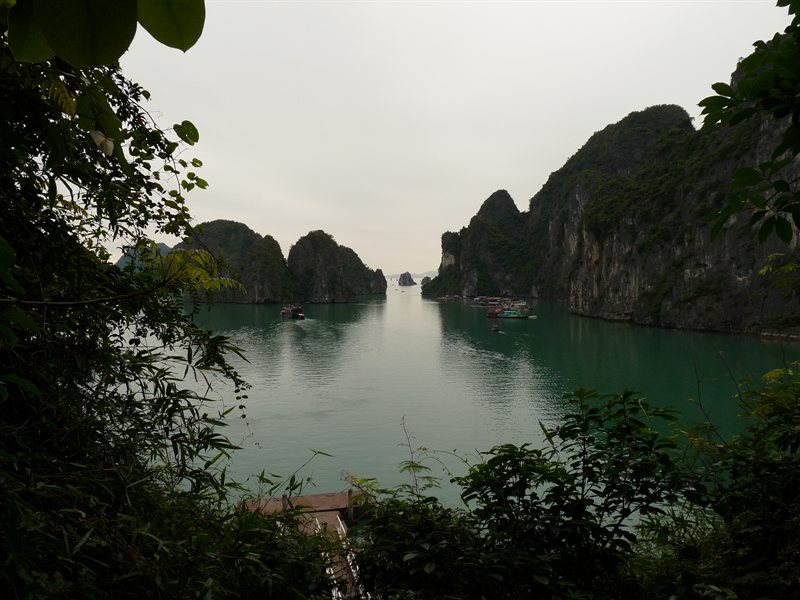 View from Hang Sung caves