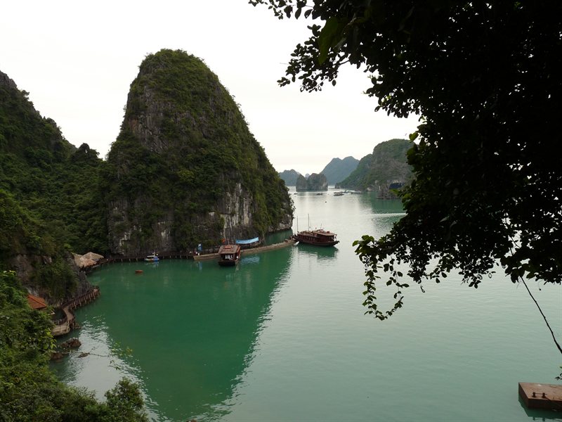 View from Hang Sung caves