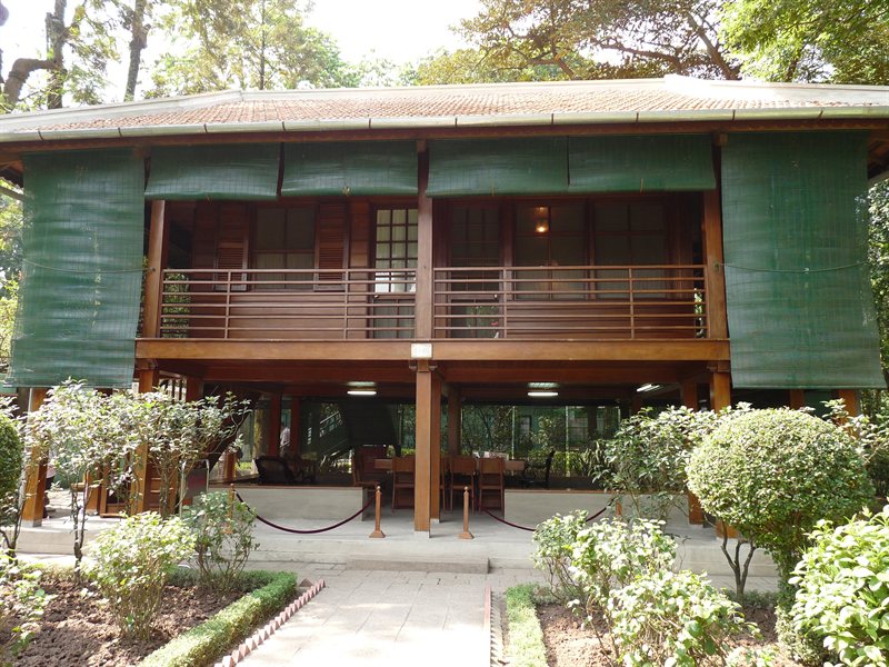 Ho Chi Minh's House on stilts